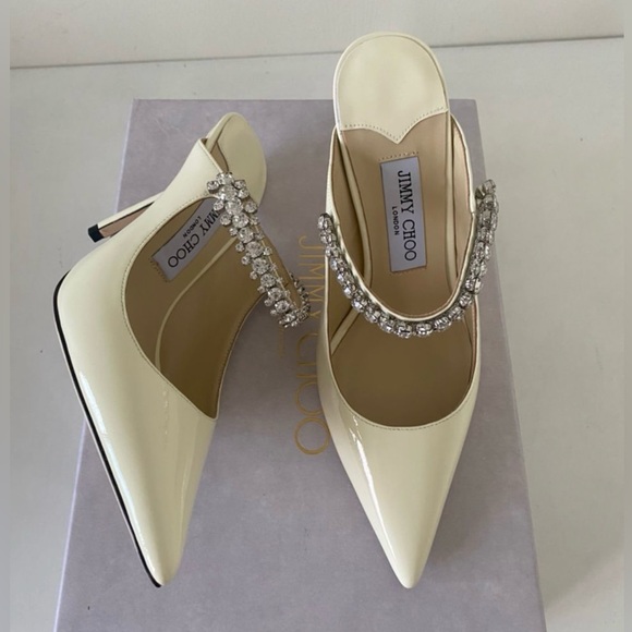Jimmy Choo 100 bing shoes mules. - Picture 1 of 6